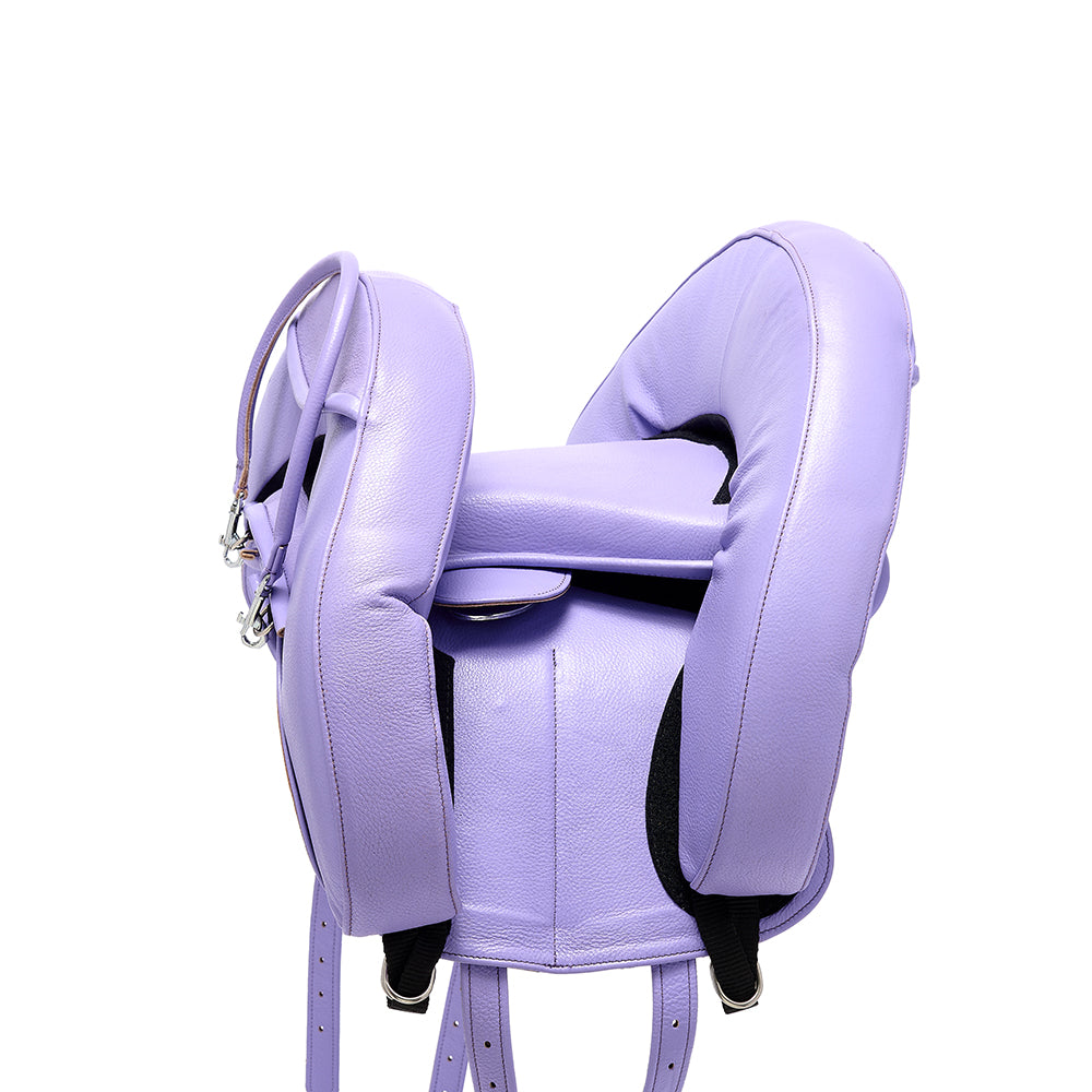 Fialové KOŽENÉ Inky Dinky Saddle® - NOVÉ - Oficiální